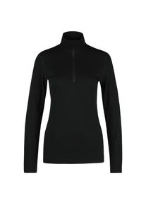 Icebreaker Women's 200 Oasis L/S Half Zip Merino longsleeve Women (S, black)