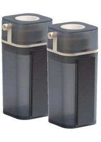 Magnet Essig-/Öl-Spender, 2er-Set, 100ml, grau