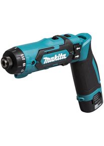 Makita DF012DSE Akku-Knickschrauber 7,2V, türkis