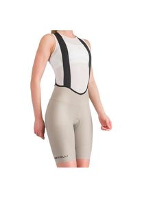 Castelli Women's Espresso DT Bibshort Cycling bottoms Women (XL, sand)