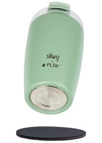 silwy Magnet-Thermobecher, sage