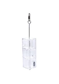 TIAKI interaktivní hračka 3 zásuvky akryl 5,5x7x29,5cm pro ptáky