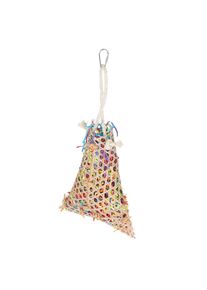 TIAKI hračka pro ptáky koš na okusování cca D 38 x š 18 x v 6,5 cm