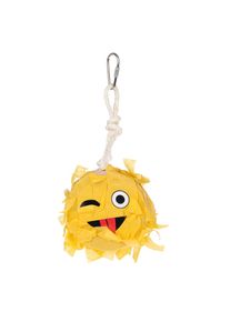 TIAKI skartovaná hračka Emoji Piñata Ø8,5x 3cm pro ptáky