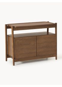 Dřevěná komoda Libby Hnědá Dřevo, Masivní dřevo Š 100 cm, V 75 cm | Westwing Collection
