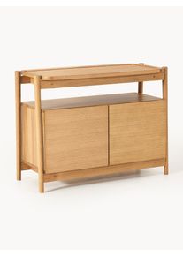 Dřevěná komoda Libby Béžová Dřevo, Masivní dřevo Š 100 cm, V 75 cm | Westwing Collection