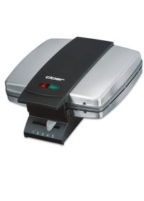 Cloer 1431 Zimtwaffelautomat, 930W, stufenlos, antihaftbeschichtet, edelstahl