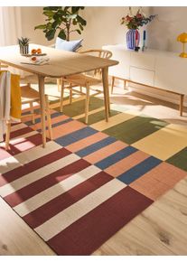 benuta Nest Plochý koberec Judith Vícebarevné 160x230 cm Geometrické,Proužky