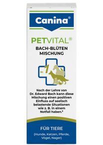 Canina Petvital Bach-Blüten, Nr. 1 Notfall, 10g