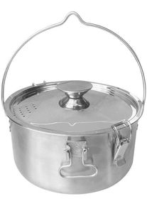 Origin Outdoors Multitopf 4 in 1, Edelstahl, 2 Liter