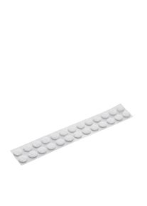 Suchý zip bodový na cívce, Smyčky | 10 mm | bílá, Nylon|Polyester