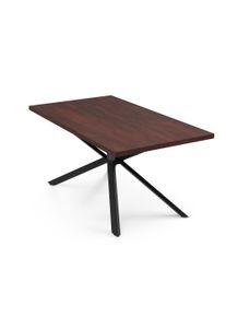 Blumfeldt Bearsdon jídelní set, stolová deska a kovové nohy stolu, industriální styl, stabilní, moderní