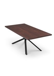 Blumfeldt Bearsdon jídelní set, stolová deska a kovové nohy stolu, industriální styl, stabilní, moderní