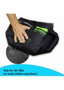 Scrubba Wash Bag Reisewaschmaschine, schwarz, 13,5L