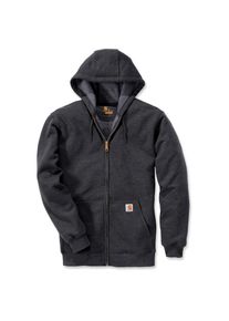 Carhartt Zip Hooded Sweatshirt Hoodie Men (S, grey/black)