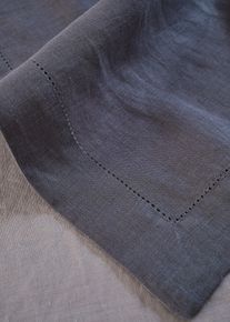 Lněn&yacute; běhoun na stůl | &Scaron;ed&aacute; | Vel. 30x180 cm | len| bonprix