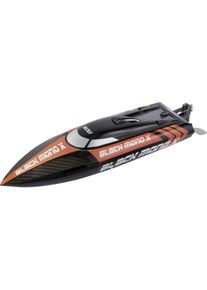 Reely Black Mono X V2 RC Motorboot Modellboot RtR 45km/h 420mm schwarz orange