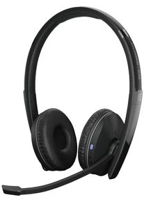 Sennheiser Epos Adapt 260 Headset Kopfhörer Reichweite 25m binaural USB-Dongle Bluetooth schwarz
