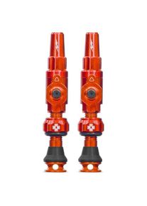 Muc Off Tubeless Valves Big Bore Lite Bicycle valve (35 mm, orange)