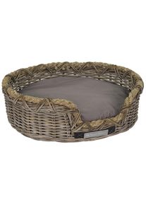 Happy-House Happy House Rattan Korb mit Schnur, oval, S