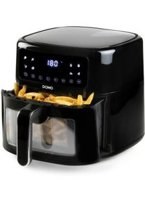 Domo Deli-Fryer mit Sichtfenster, 6l, schwarz