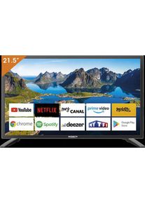 Antarion Smart TV, 22" (55cm), Ultra HD DVB-T2, schwarz