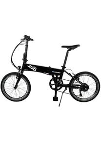 Blaupunkt Carl 300 E-Faltrad, 20", 7-Gang, elektrisch, schwarz
