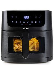 Domo Deli-Fryer Heißluft-Fritteuse, Auto-Shake-Remind, 1500W, 6l