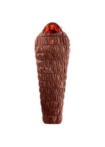 Deuter Exosphere -6° Synthetic sleeping bag (220 x 73-90 x 45-56 cm - Long, umbra / paprika)