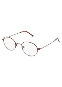 Fielmann BD 350 PANTO CL unisex brýle | Obruba: panto, ušlechtilá ocel, hnědá