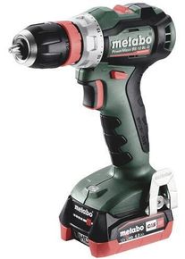 Metabo PowerMaxx BS 12 BL Q Akku-Bohrschrauber Akkuschrauber bürstenlos 12V 4Ah mit 2x Li-Ion Akku Ladegerät