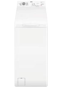 AEG L5TBB30260 6kg Toplader, 40 cm breit, 1200 U/Min, Kindersicherung, ProSense-Mengenautomatik, Startzeitvorwahl, Nachlegefunktion, weiß