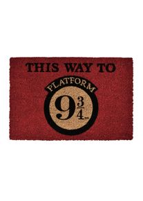 Harry Potter - Gleis 9 3 4 Fußmatte