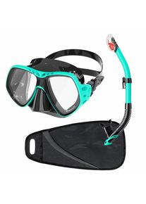 Dive Team Šnorchlovací set maska a šnorchl DEEP VISION antifog