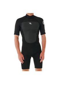Rip Curl Omega 2 mm Back Zip Spring Wet suit Men (S, black)