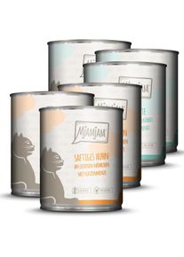 MjAMjAM Mahlzeiten Katzenfutter Monopaket 1, 6x800g