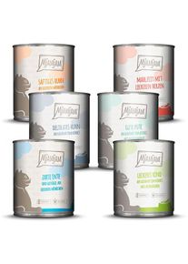 MjAMjAM Mahlzeiten Katzenfutter Mixpaket III, 6x800g
