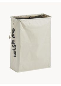 zeller Prádelní koš Wash me Bílá Umělé vlakno Š 40 cm, V 56 cm