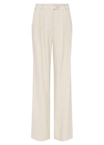 LeGer by Lena Gercke Ženy Kalhoty se sklady v pase 'Edina' offwhite 36