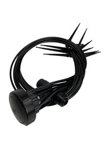 Aquaking Topspin water distributor with 12 drippers for 25mm PE hose