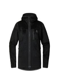 Haglöfs Haglöfs Women's Vassi Mid Hood Fleece jacket Women (XL, black)