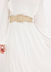Strečový pásek | Béžová | Vel. 115 | bonprix