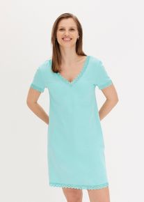 Noční košile s krajkou | Zelená | Vel. 56/58 (3XL) | bonprix