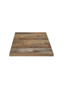Bolero Tischplatte quadratisch in Urban dark und 600x600x48mm