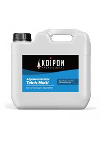 KOIPON Algenvernichter Teich Multi - Mittel gegen Fadenalgen, Schwebealgen und Schmieralgen im Gartenteich