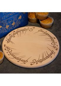 Der Herr Der Ringe - Der Eine Ring Schneidebrett Buche