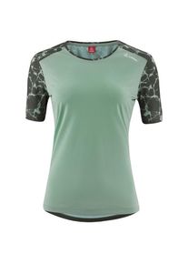 Löffler Löffler Women's MTB T-Shirt Parella Cycling jersey Women (38, turquoise)