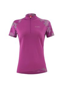 Löffler Löffler Women's Bike Shirt Half-Zip Maja Rise Cycling jersey Women (38, purple)