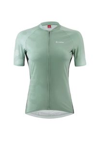 L&ouml;ffler L&ouml;ffler Women's Bike Jersey Full-Zip Classy Hotbond Cycling jersey Women (46, green/turquoise)