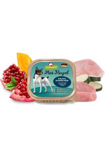 Granatapet Mini Royal Nassfutter, 11x150g, Kalb & Kaninchen